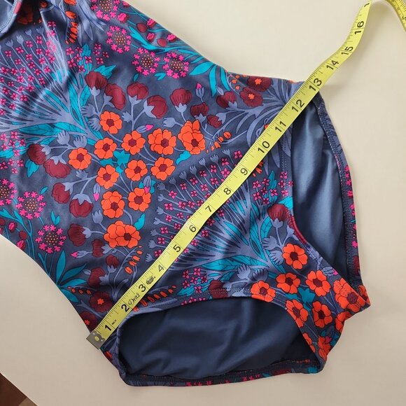 Marc Jacobs Maddy Botanical Floral One Shoulder One Piece Swimsuit XS - Picture 8 of 12